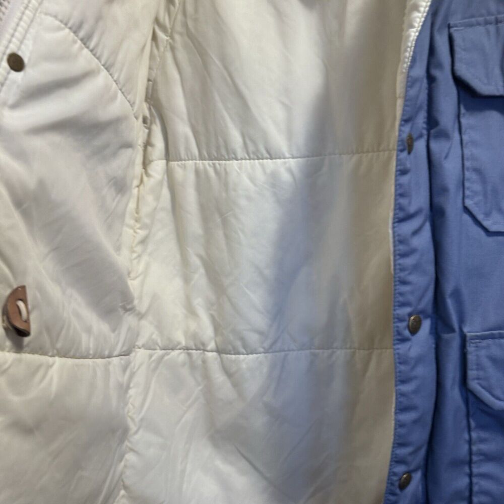 Vtg Woolrich Women’s Jacket Blue Full Zip Out Door Ski Winter Sz Small - Picture 13 of 15